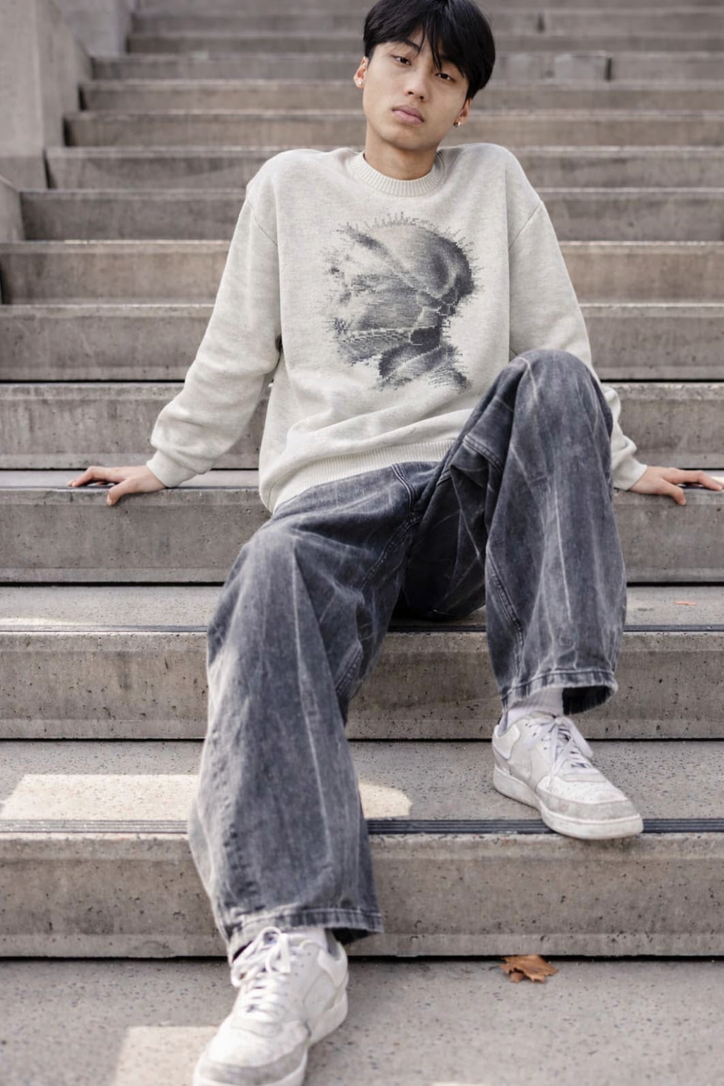Phantom Knit Sweatshirt