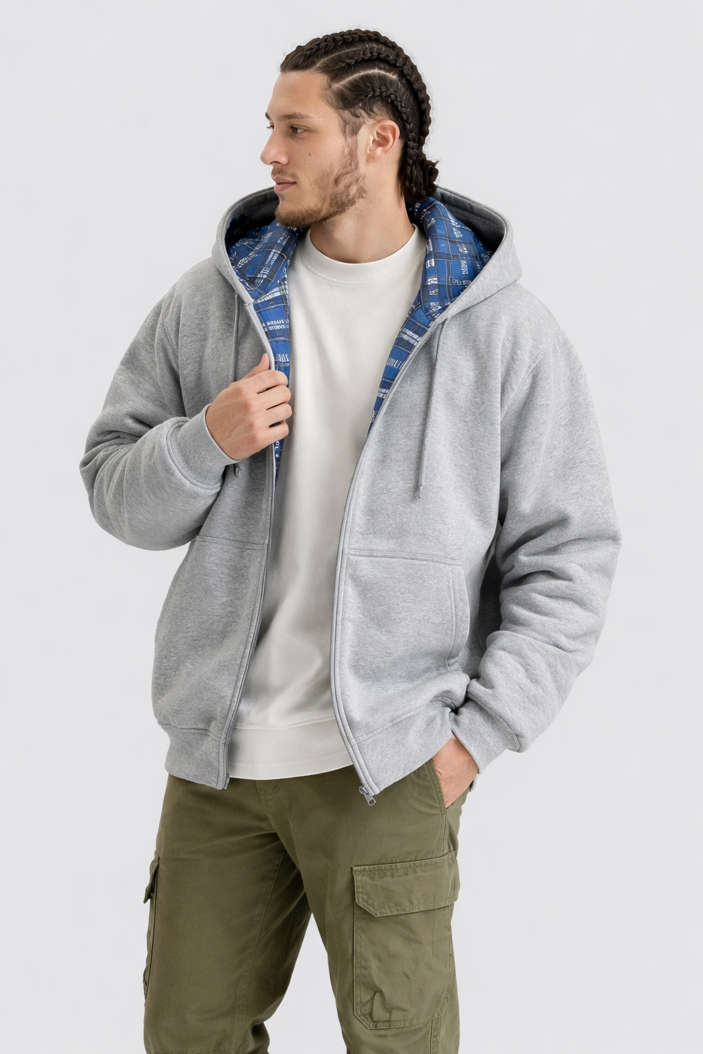 “Inside Out” Zip Hoodie