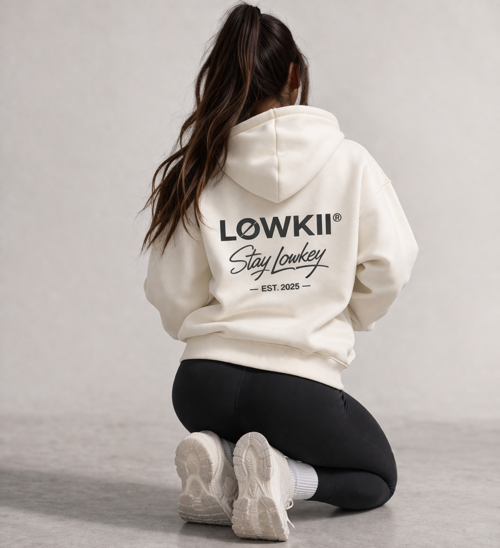 Striped Beige Hoodie